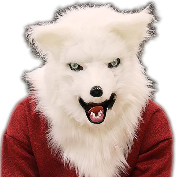 オオカミ コスプレ 狼 Amazon.co.jp: Excras オオカミマスク 狼面 リアル LEDライト 人